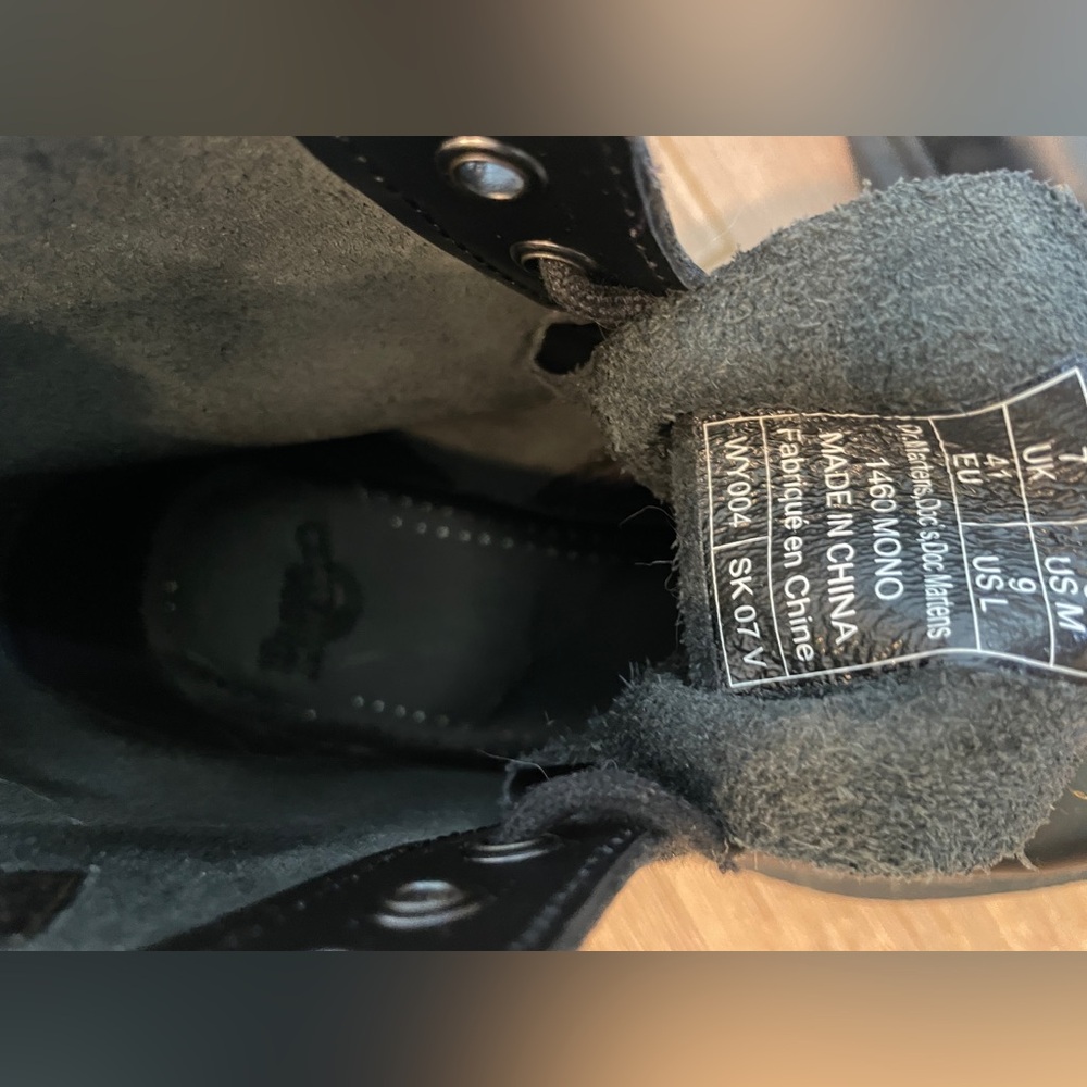 Doc Martens 1460 Mono CLASSIC COMBAT BOOT - Picture 7 of 9